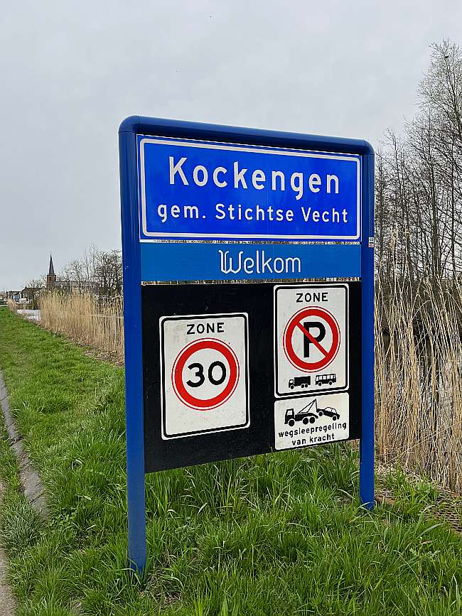 photo built up area sign southside Kockengen municipality Stichtse Vecht 52 145307648265394 4 950356027294568 netherlands 20230410